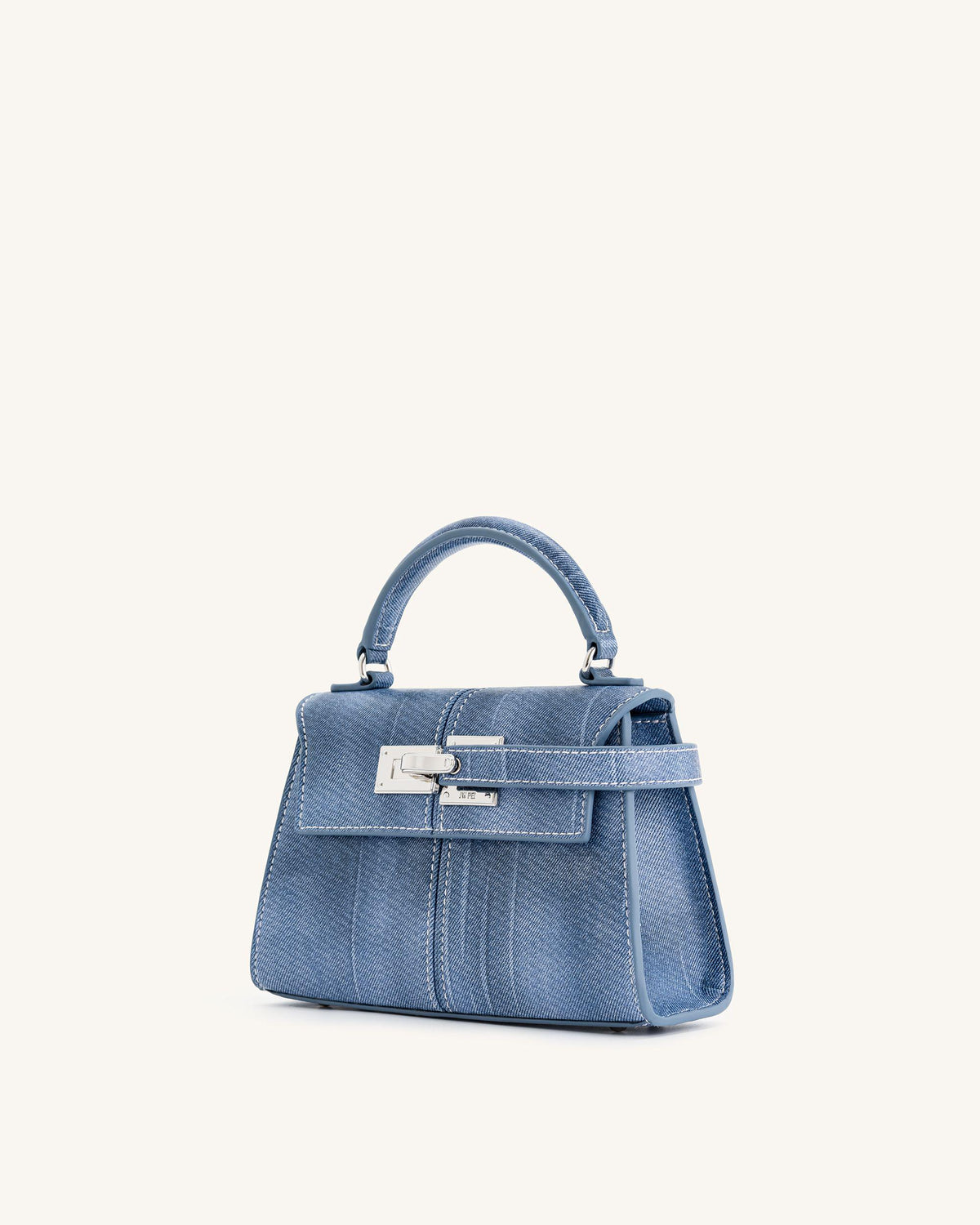 Elise Top Handle Bag - Blue - view 2