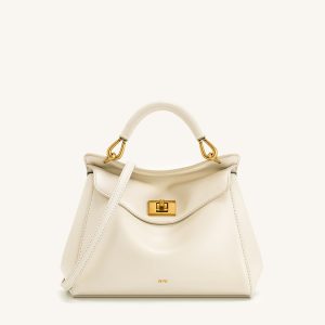 Lucia Classic Top Handbag - White - view 1