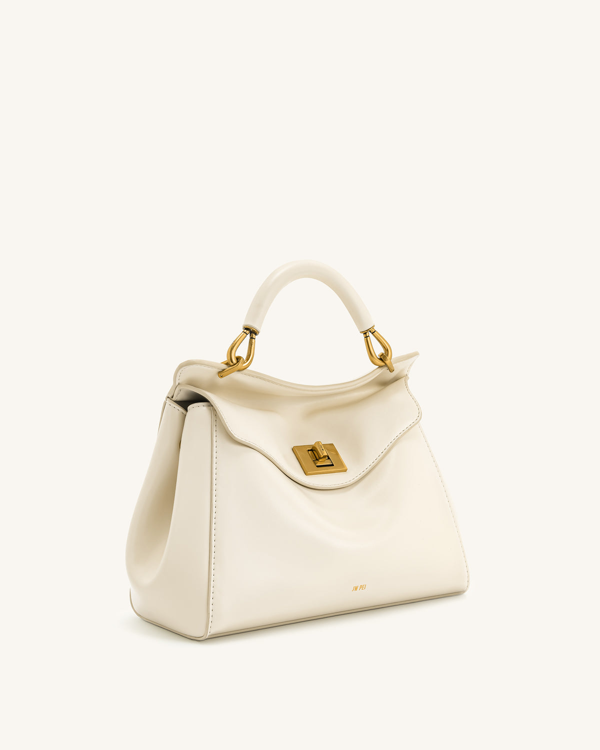 Lucia Classic Top Handbag - White - view 2