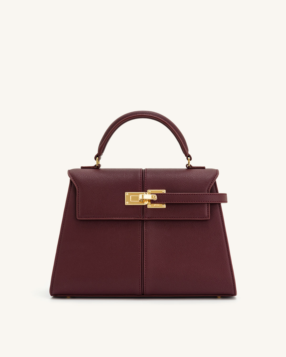 Elise Large Top Handle Bag - Claret - view 1