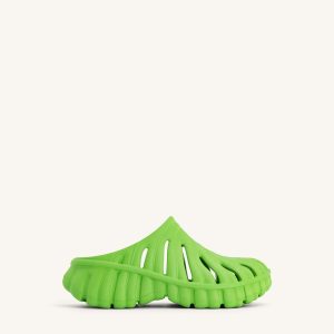Tara Leaf Platform Clog - Neon Green - view 1
