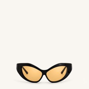 Clarissa Cateye Sunglasses - Black - view 1