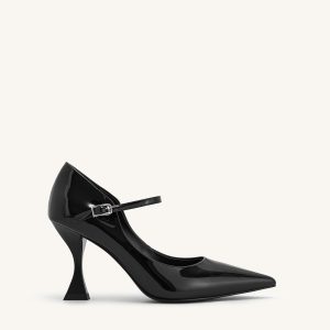 Thalina Patent Leather Pumps - Black - view 1