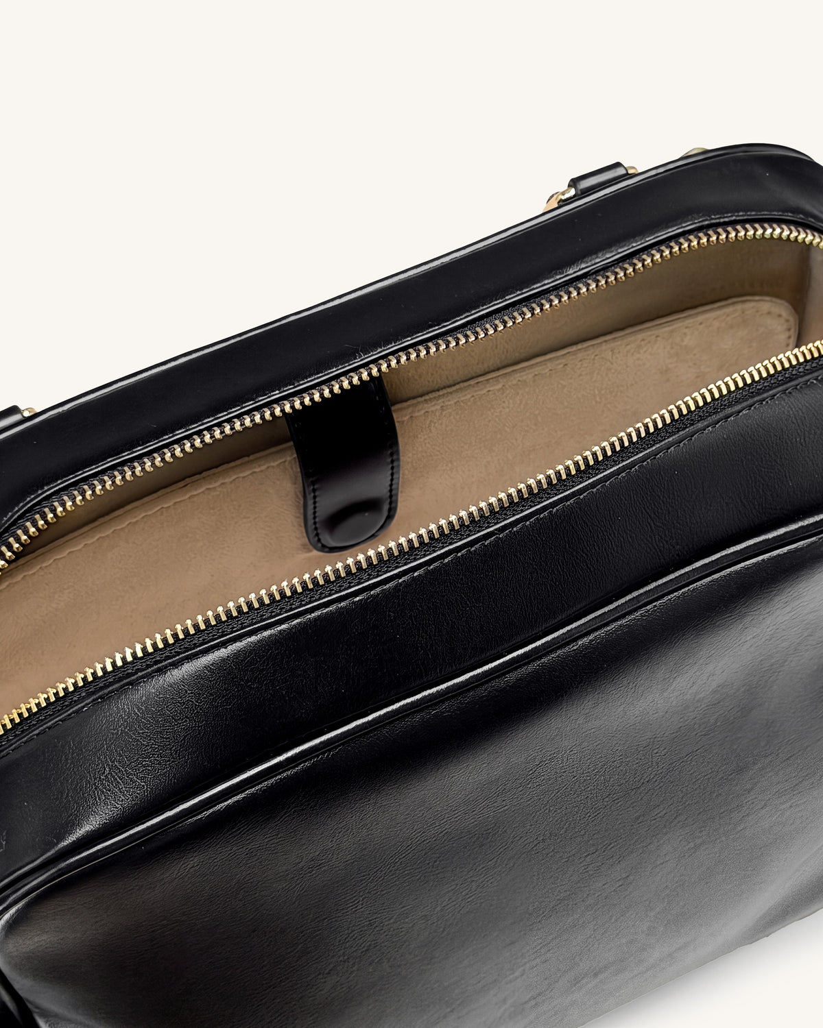 Callie Tusk Detail Shoulder Bag - Black - view 5
