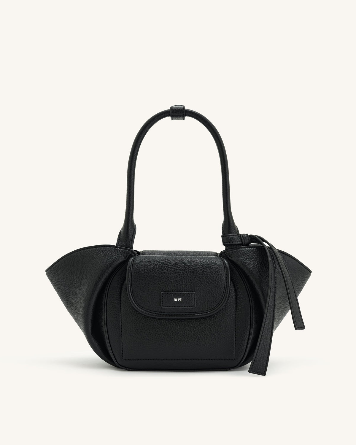 Zoey Pockets Shoulder Bag - Black - view 1