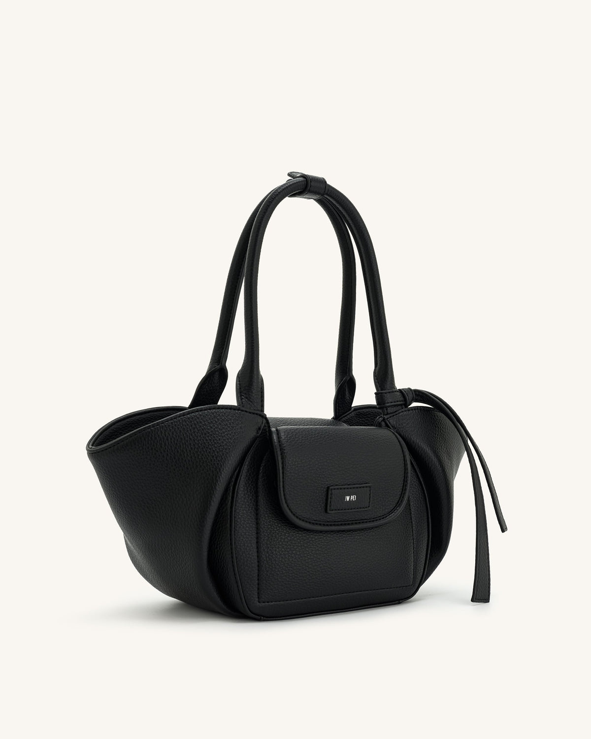 Zoey Pockets Shoulder Bag - Black - view 2