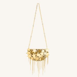 Anika Star-Embellished Chain Bag - Gold - view 1