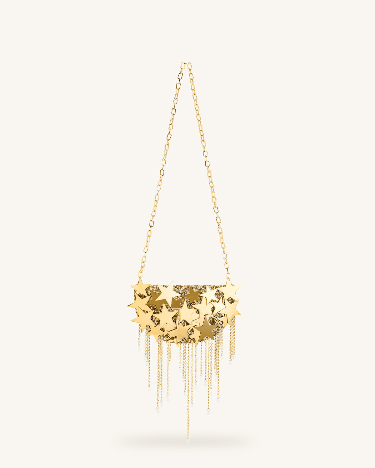 Anika Star-Embellished Chain Bag - Gold - view 1