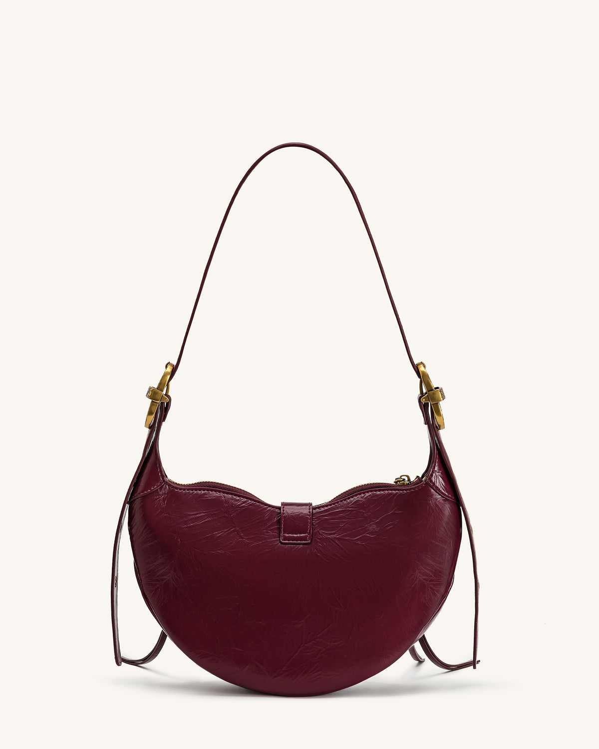 Tessa Studded Shoulder Bag - Burgundy - view 3
