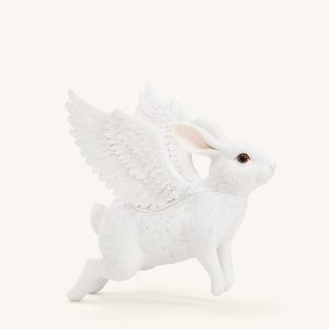 Flying Bunny Shaped Bag - White - view 1