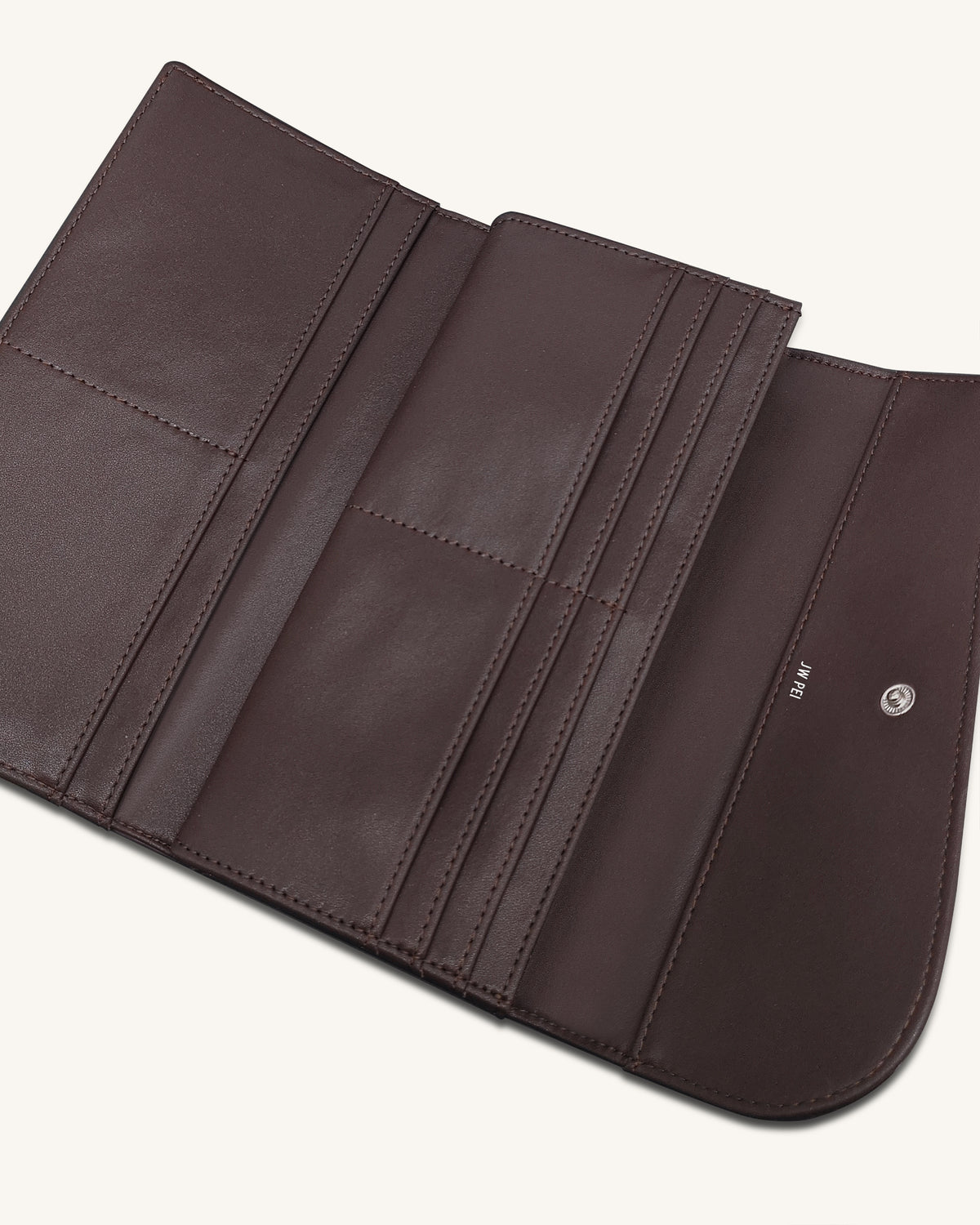 Seren Flap Long Wallet - Chestnut Black - view 4