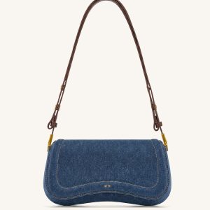 Joy Shoulder Bag - Dark Blue Denim