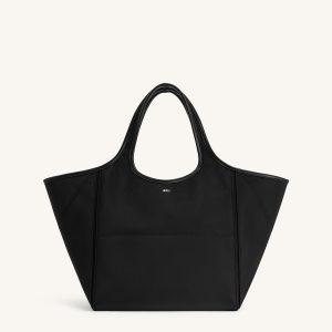 Eliana Nylon Tote Bag - Black - view 1