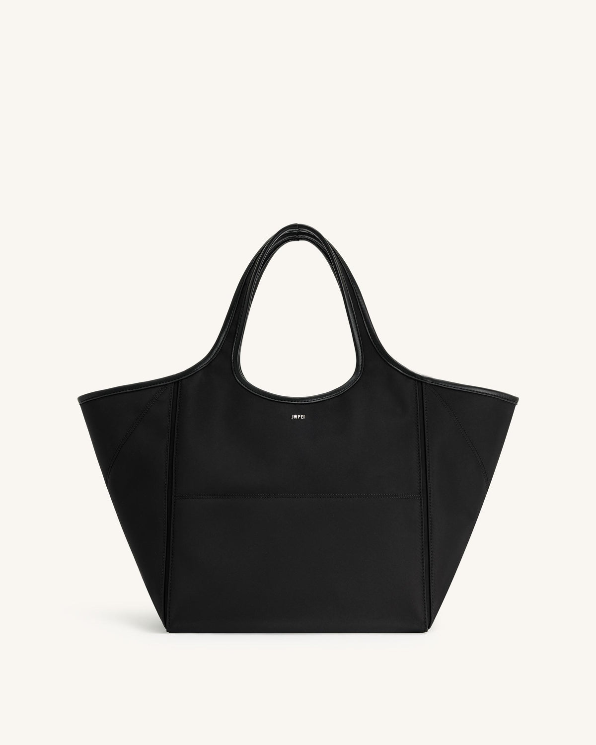 Eliana Nylon Tote Bag - Black - view 1