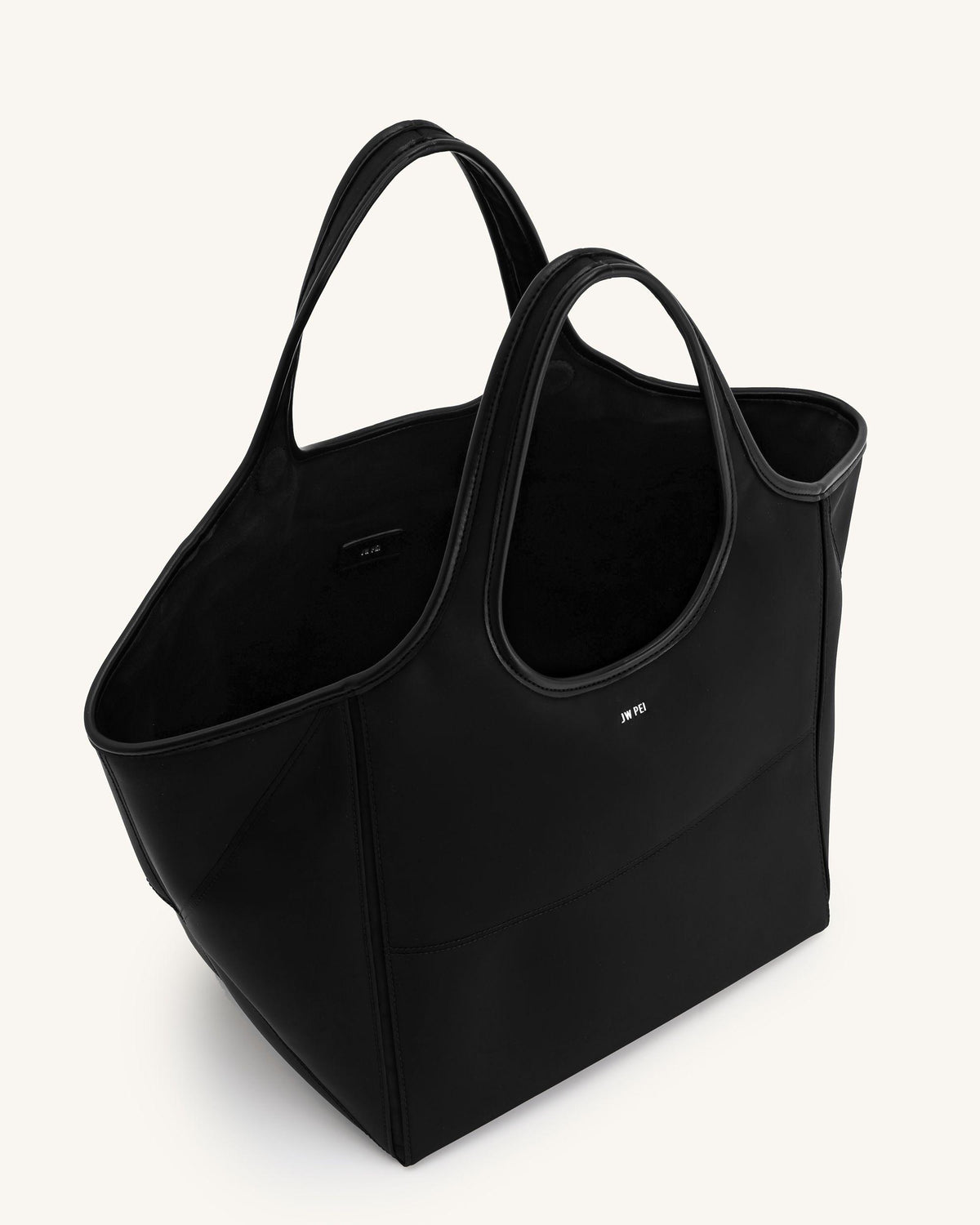 Eliana Nylon Tote Bag - Black - view 4