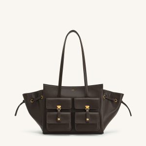 Linda Tote Bag - Dark Brown - view 1
