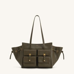 Linda Tote Bag - Dark Olive - view 1