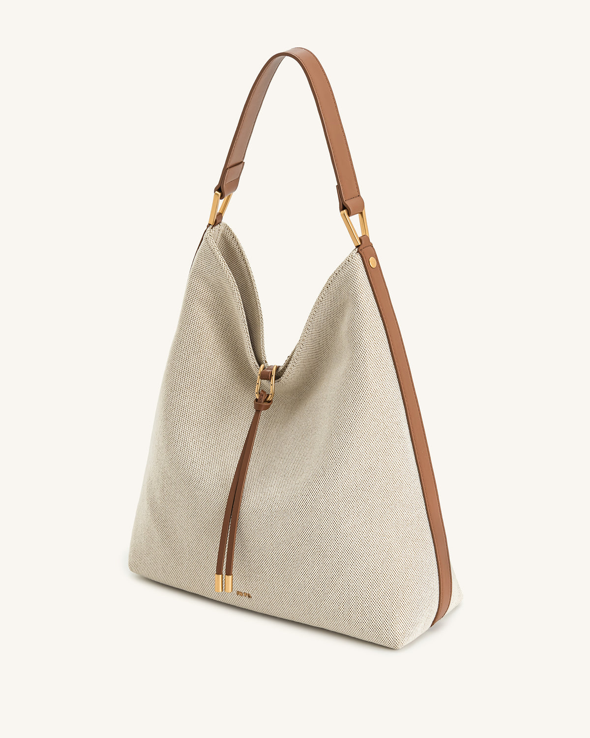 Aria Shoulder Bag - Brown Canvas - view 2