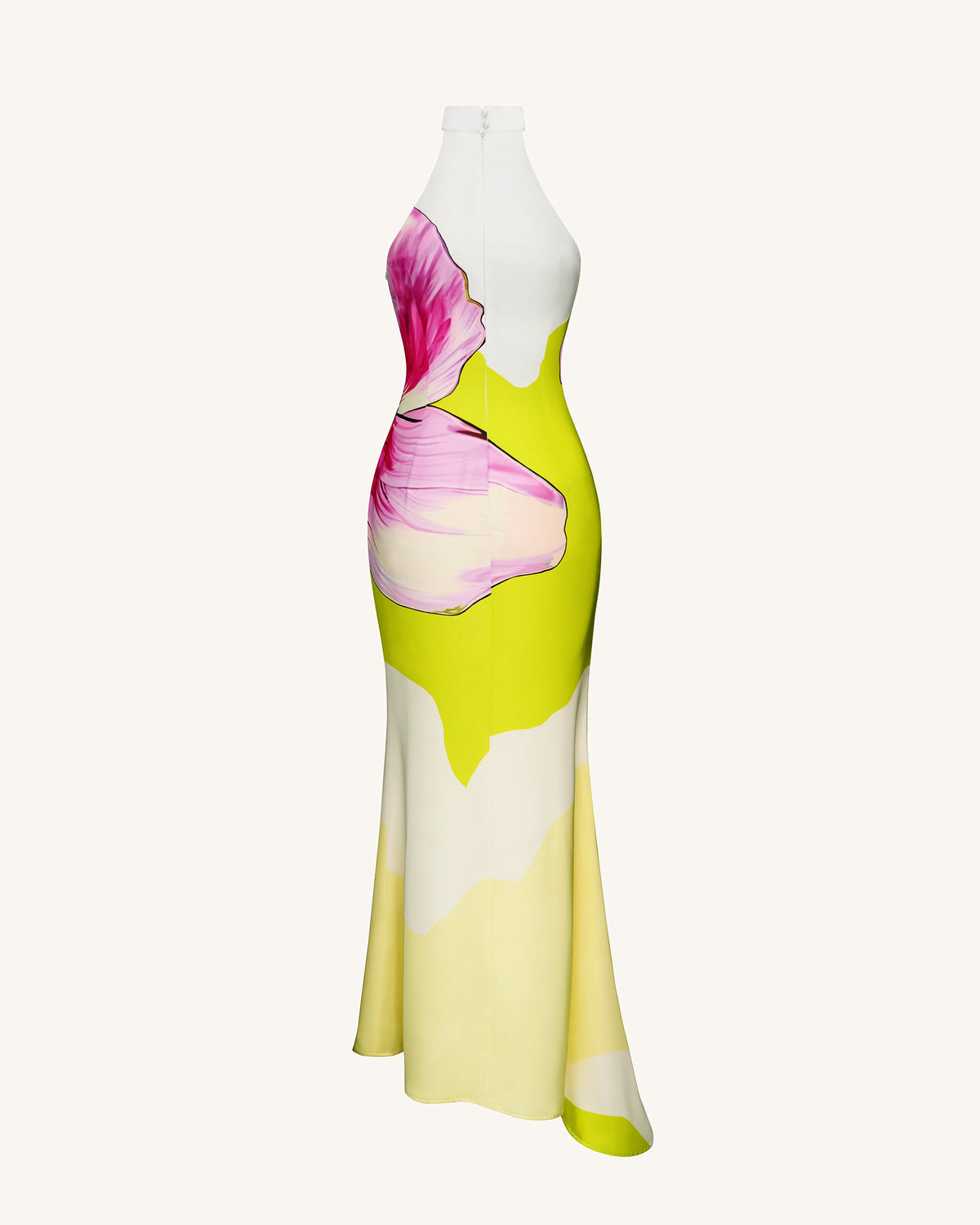 Olivia Floral Halter Gown - Multicolor - view 5