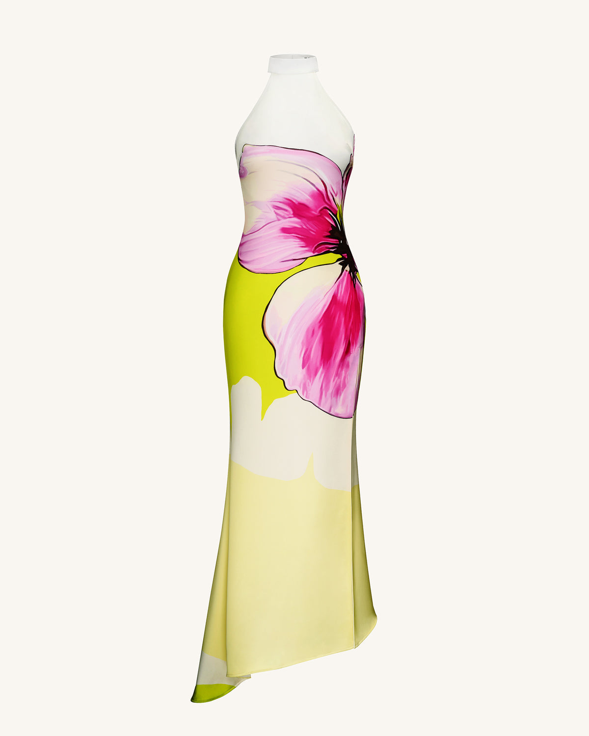 Olivia Floral Halter Gown - Multicolor - view 3