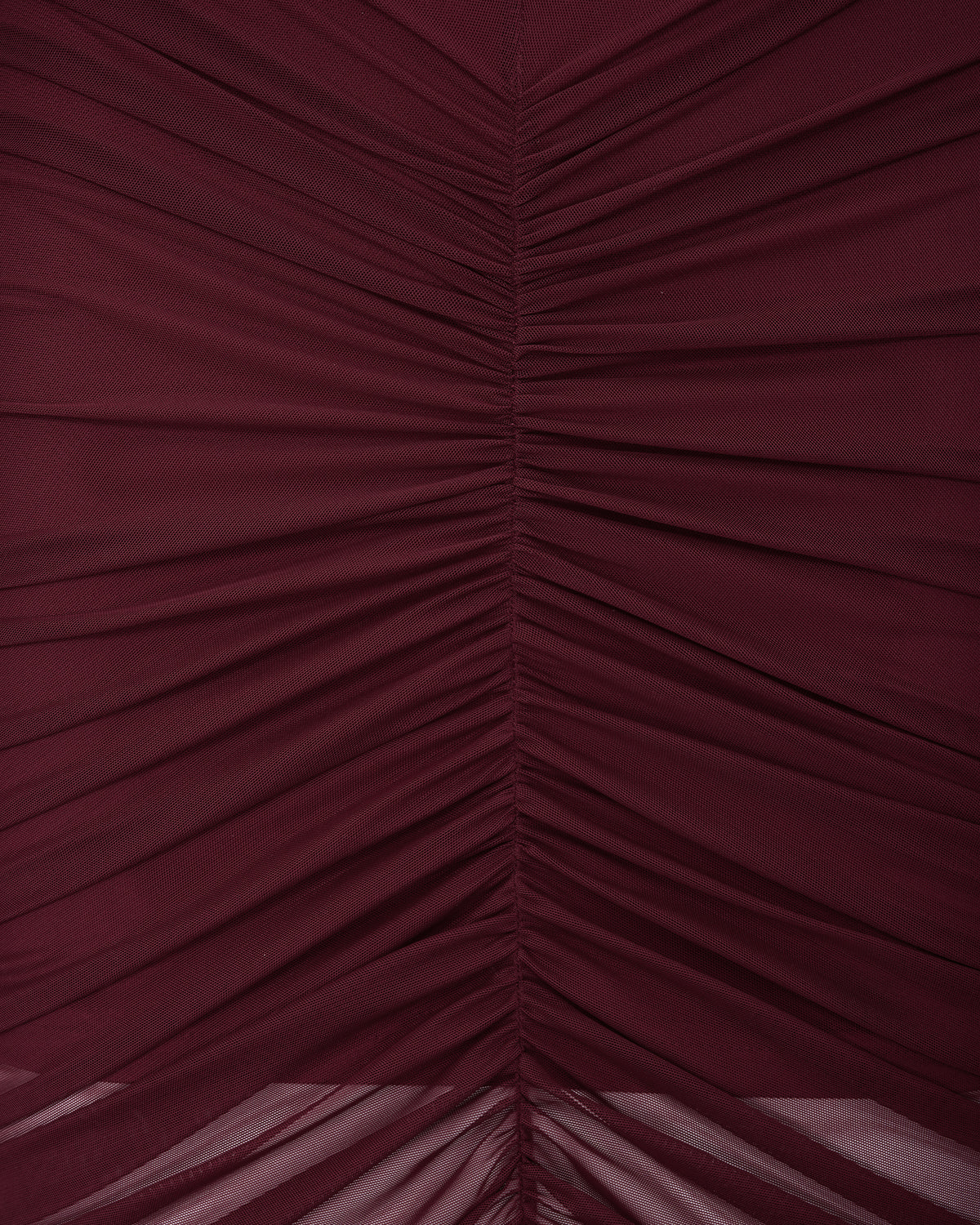 Emily Elegant Off-Shoulder Ruched Gown - Red - view 5