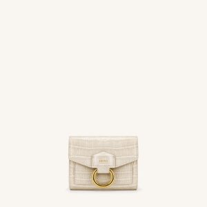 Stella Wallet - Ivory Croc
