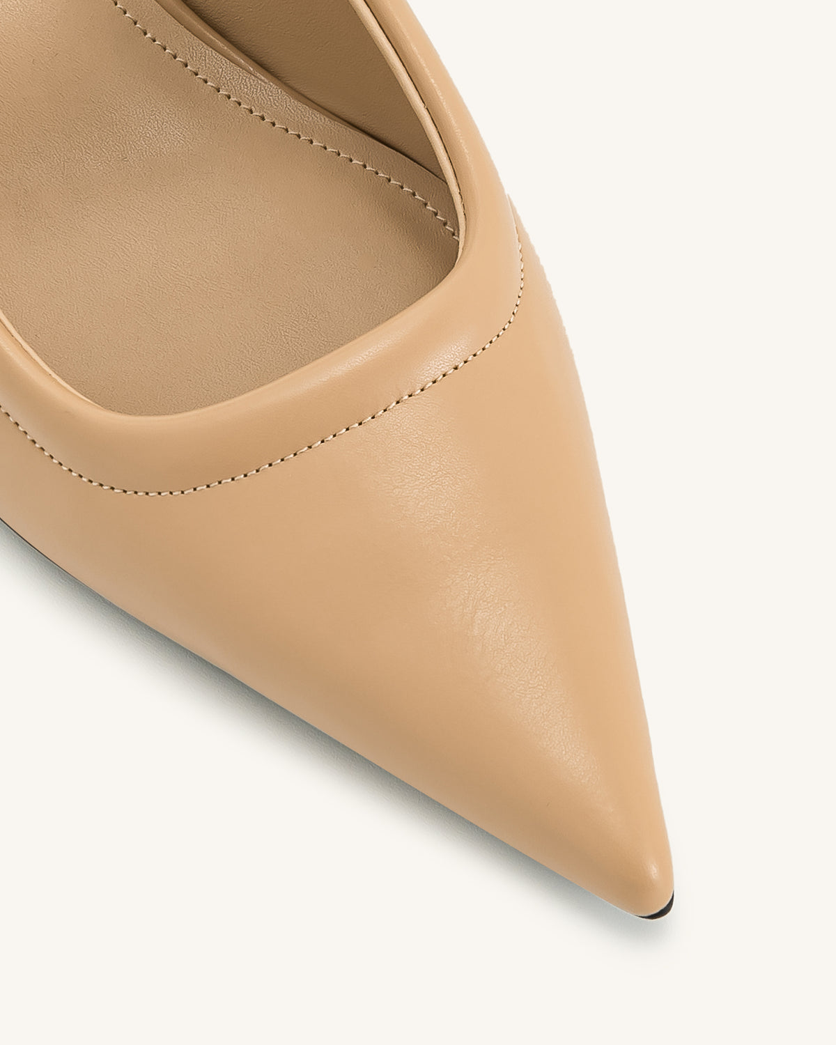 Helena Pierced Mules - Khaki - view 6