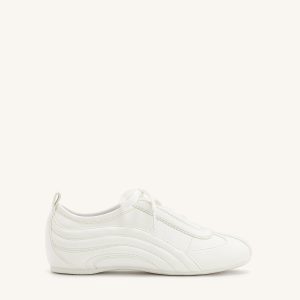 Ferne Streamlined Lustrous Sneakers - White - view 1