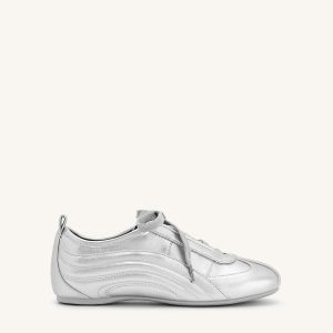 Ferne Streamlined Lustrous Sneakers - Silver - view 1