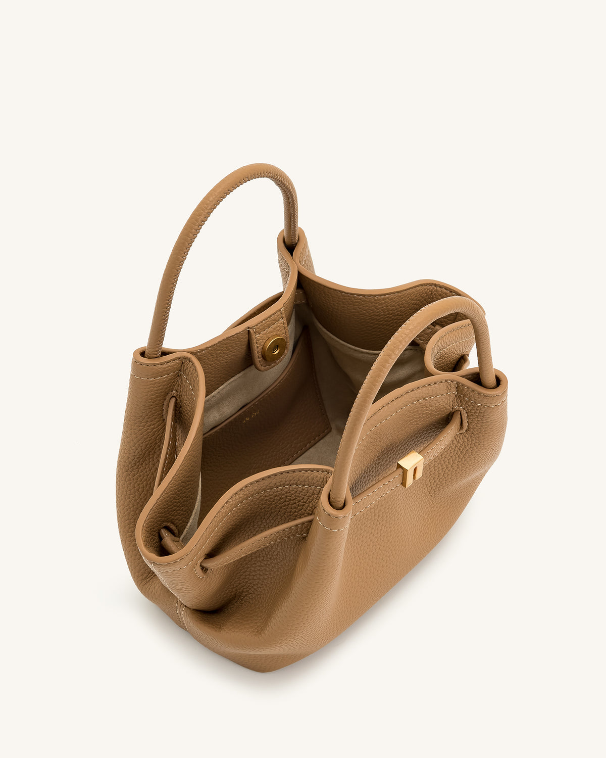 Hana Mini Tote Bag - Latte Color - view 6