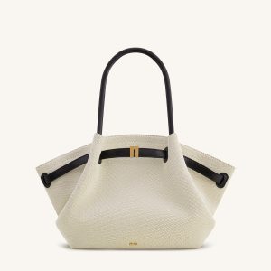 Hana Medium Tote Bag - Black Canvas - view 1