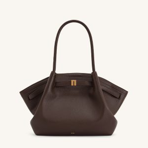 Hana Medium Tote Bag - Dark Brown - view 1