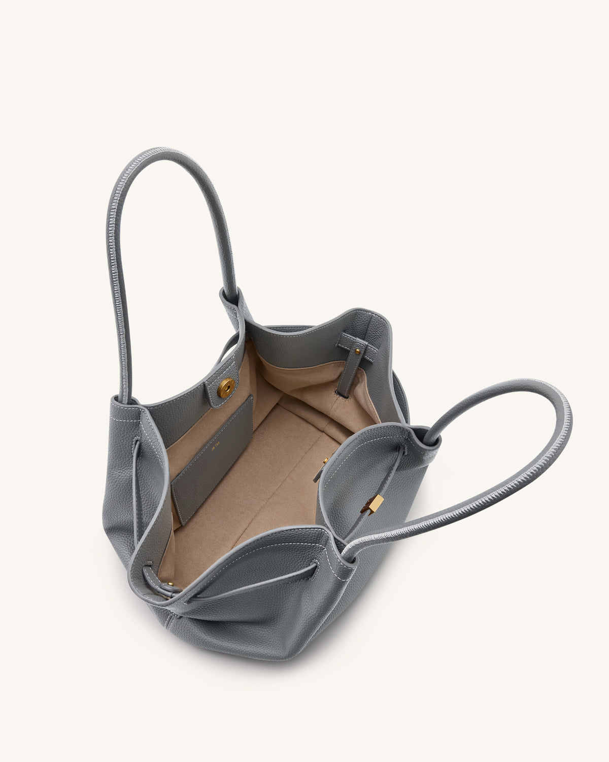 Hana Medium Tote Bag - Slate Gray - view 5