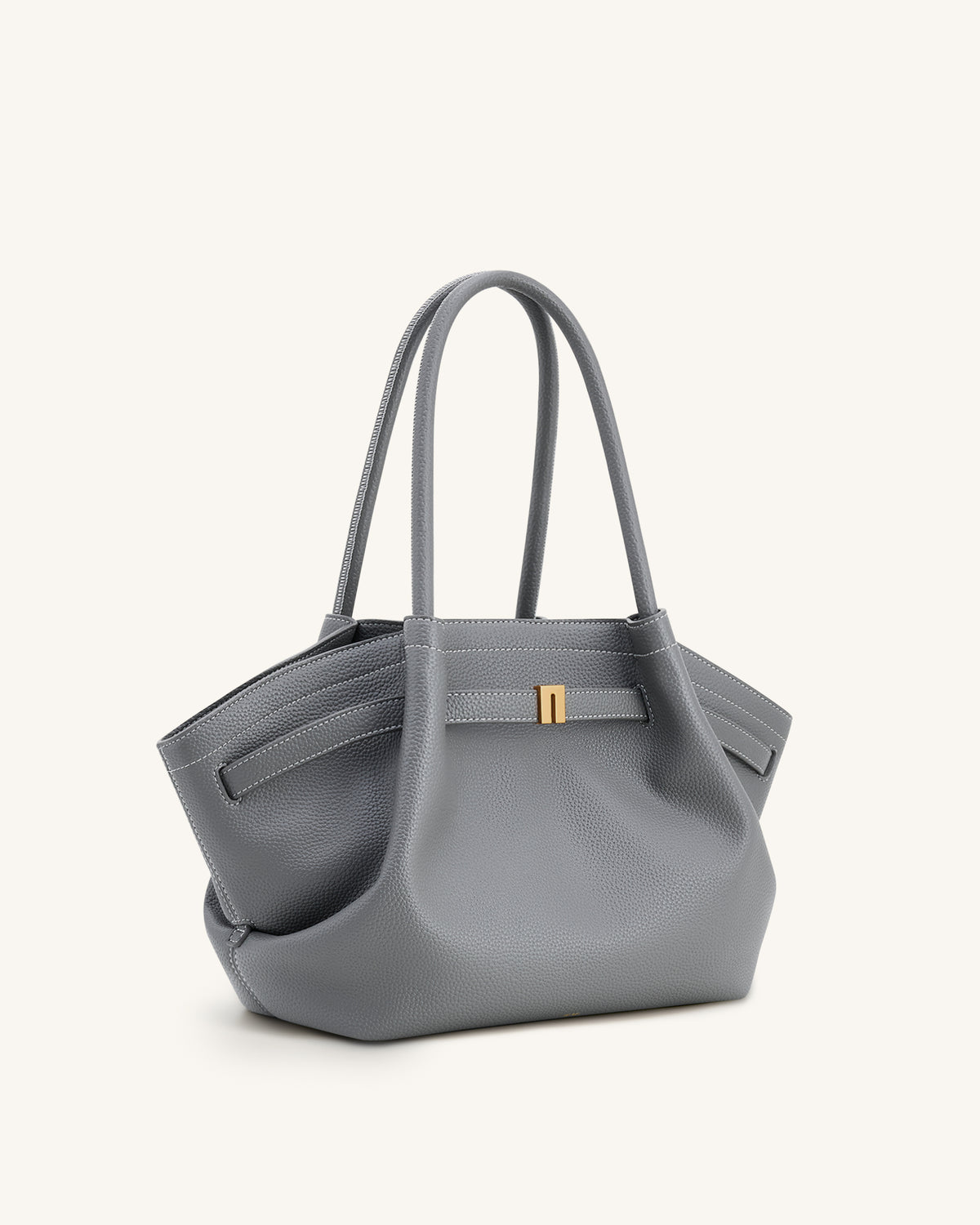 Hana Medium Tote Bag - Slate Gray - view 3