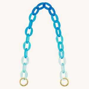 Mya Gradient Acrylic Chain Strap - Blue - view 1