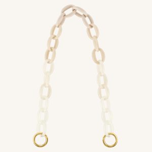 Mya Gradient Acrylic Chain Strap - Ivory - view 1