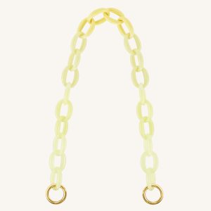 Mya Gradient Acrylic Chain Strap - Yellow - view 1