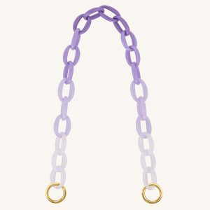 Mya Gradient Acrylic Chain Strap - Purple - view 1
