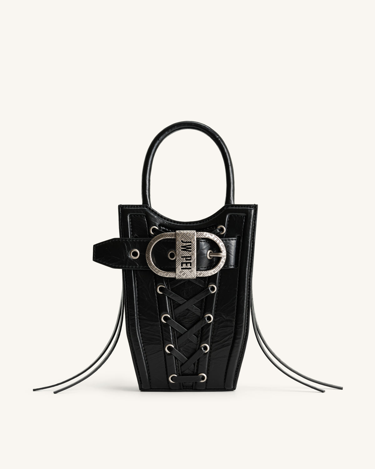 FEI Crushed Straps Phone Bag - Black - view 1