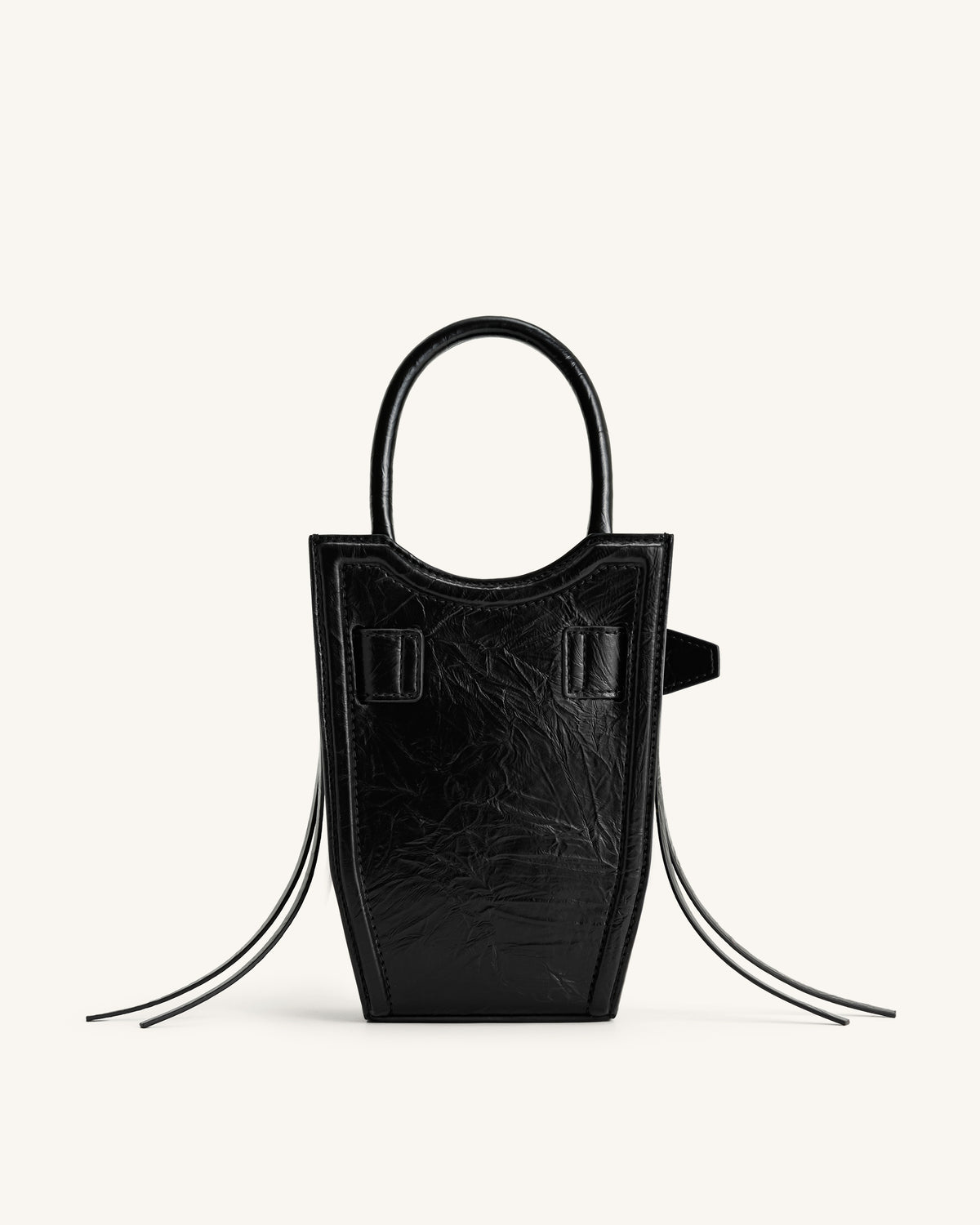FEI Crushed Straps Phone Bag - Black - view 4