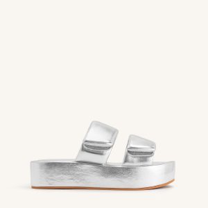 Lexi Metallic Sandal - Silver - view 1