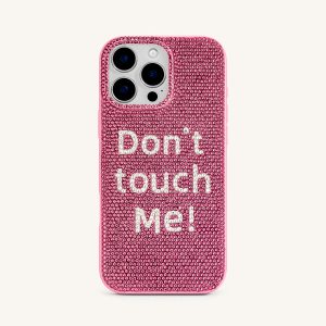 Don't Touch Me! Phone Case - Multicolor Pink - view 1