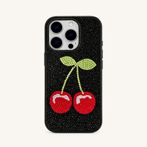 Cherry Phone Case - Multicolor Black - view 1