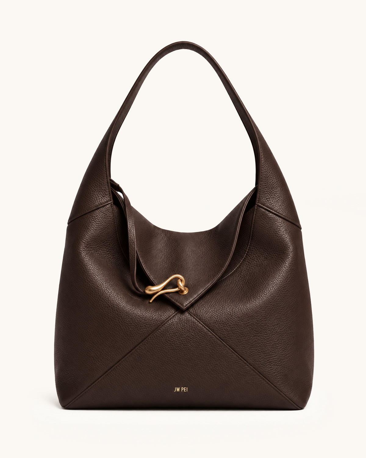 Celeste Hobo Bag - Brown