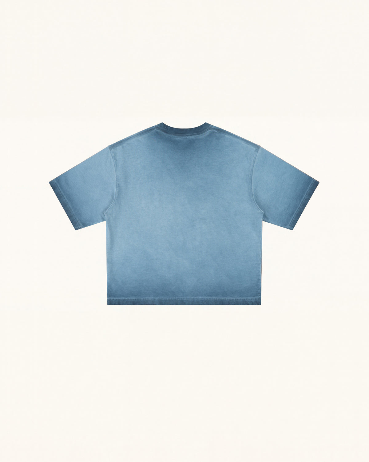 The Angelic Dripping Crystal Wings Tee - Acid Blue - view 2