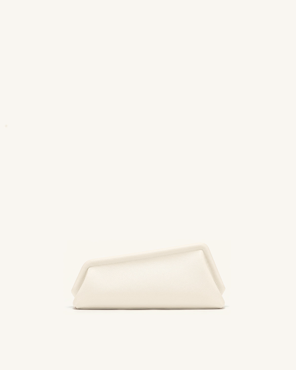 Harlee Asymmetric Clutch - Ivory - view 3