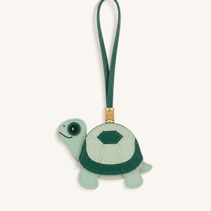 Little Turtle Bag Charm - Green - view 1