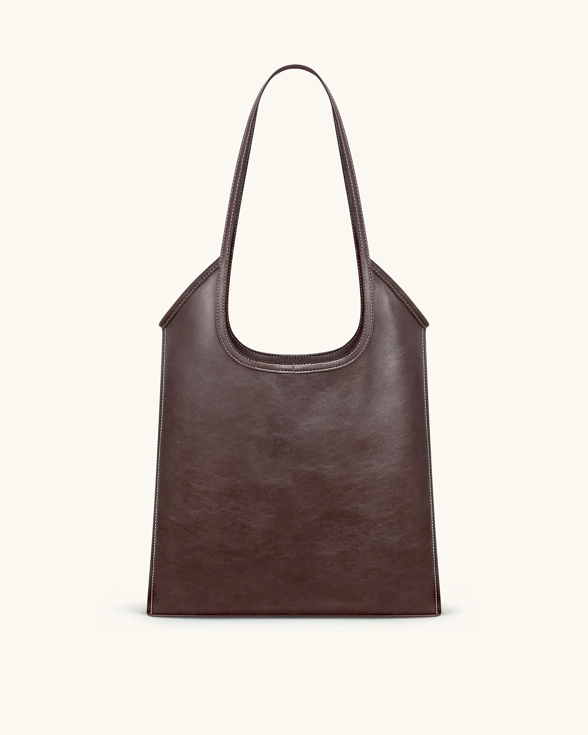 Brooke Belted Embellished Shoulder Tote Bag - Dark Brown - view 3