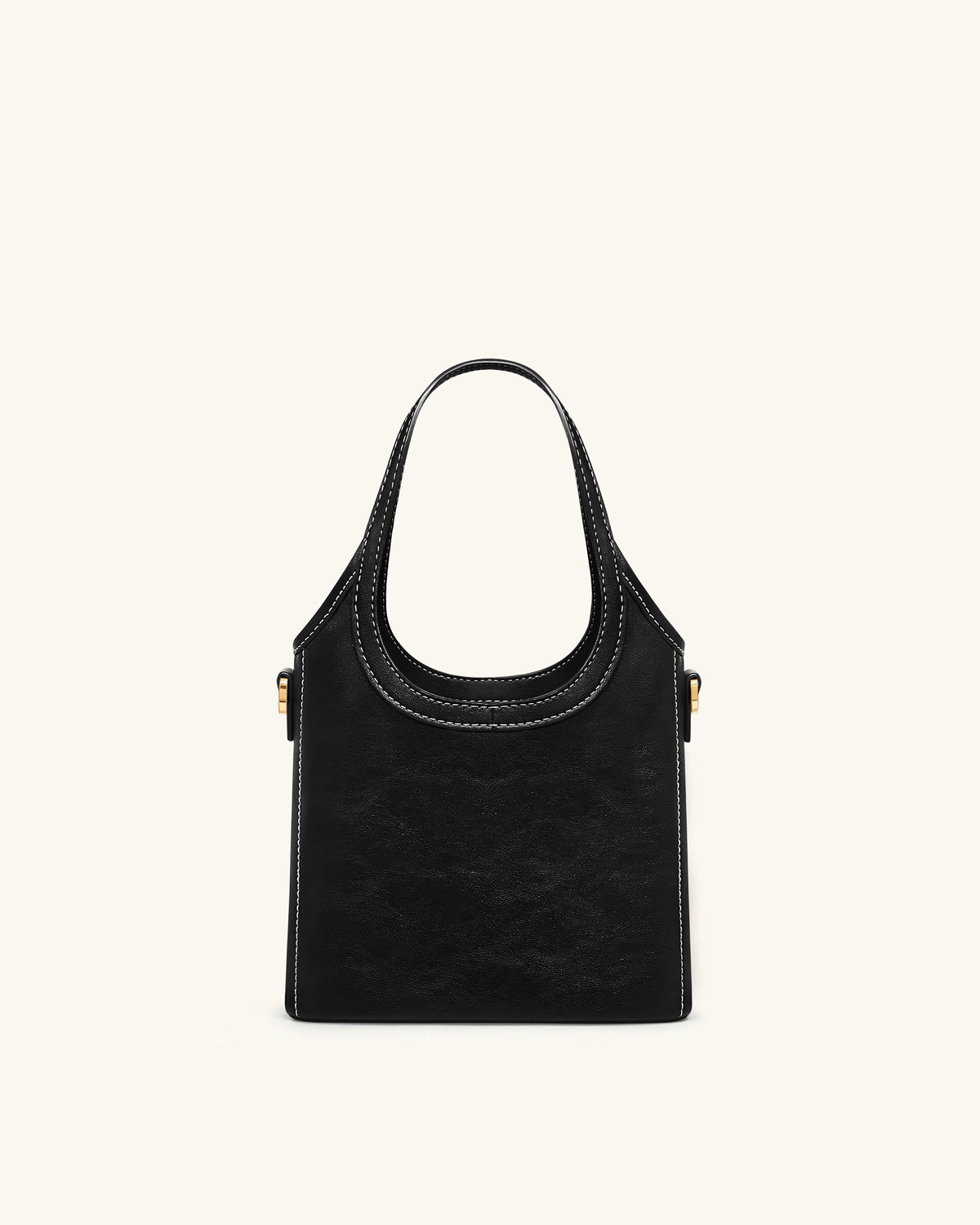 Brooke Mini Belted Embellished Top Handle Bag - Black - view 3