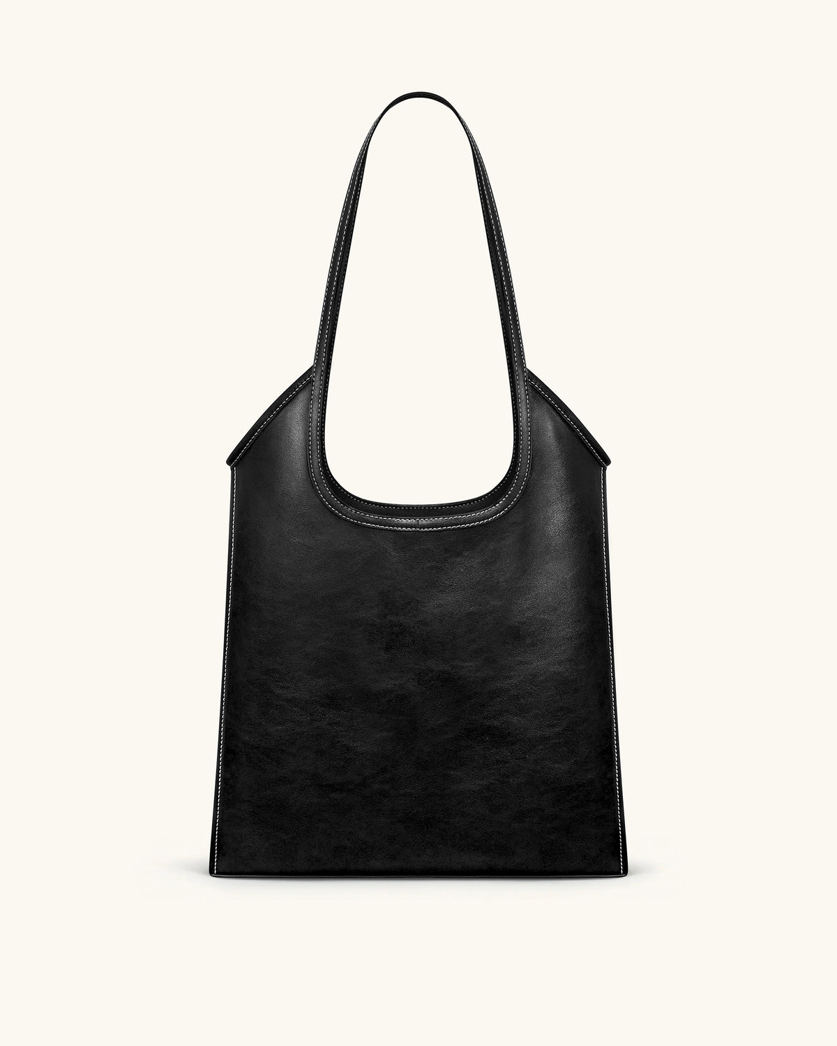 Brooke Belted Embellished Shoulder Tote Bag - Black - view 3